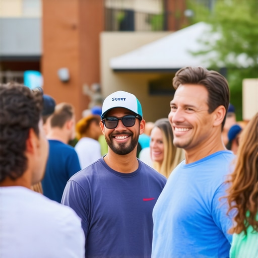 Scottsdale community event with local businesses participating