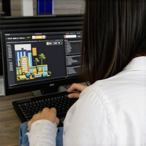 Digital marketer reviewing SEO analytics for Scottsdale business