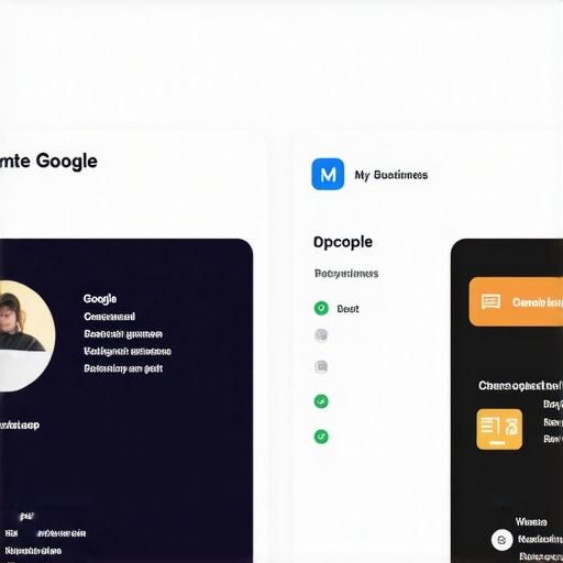 Screenshot showing steps to optimize a Google Business Profile for local SEO