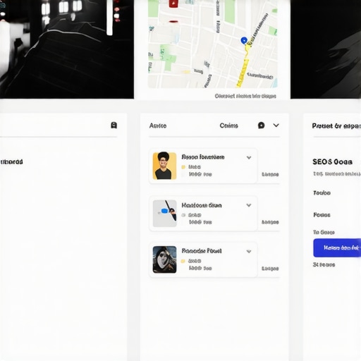 SEO Tools Dashboard for Scottsdale Maps Optimization Screenshot of SEO software showing real-time updates and keyword rankings for Scottsdale businesses