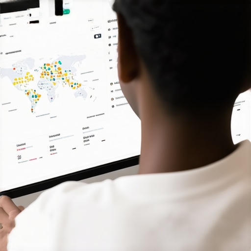 Person reviewing Google My Business analytics on a laptop for Scottsdale SEO