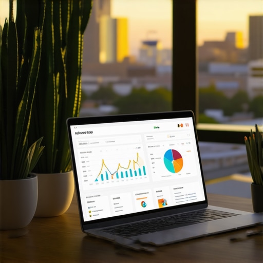 SEO Tools for Long-Term Visibility in Scottsdale Workspace with laptop showing local SEO analytics for Scottsdale