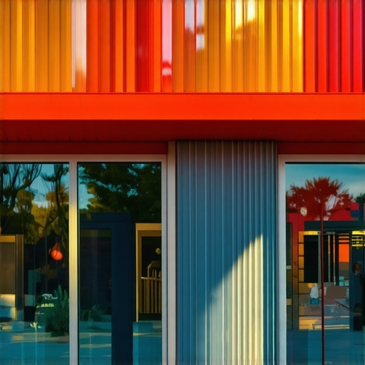 Scottsdale Business Exterior Vivid image of a busy Scottsdale shopfront with modern signage.